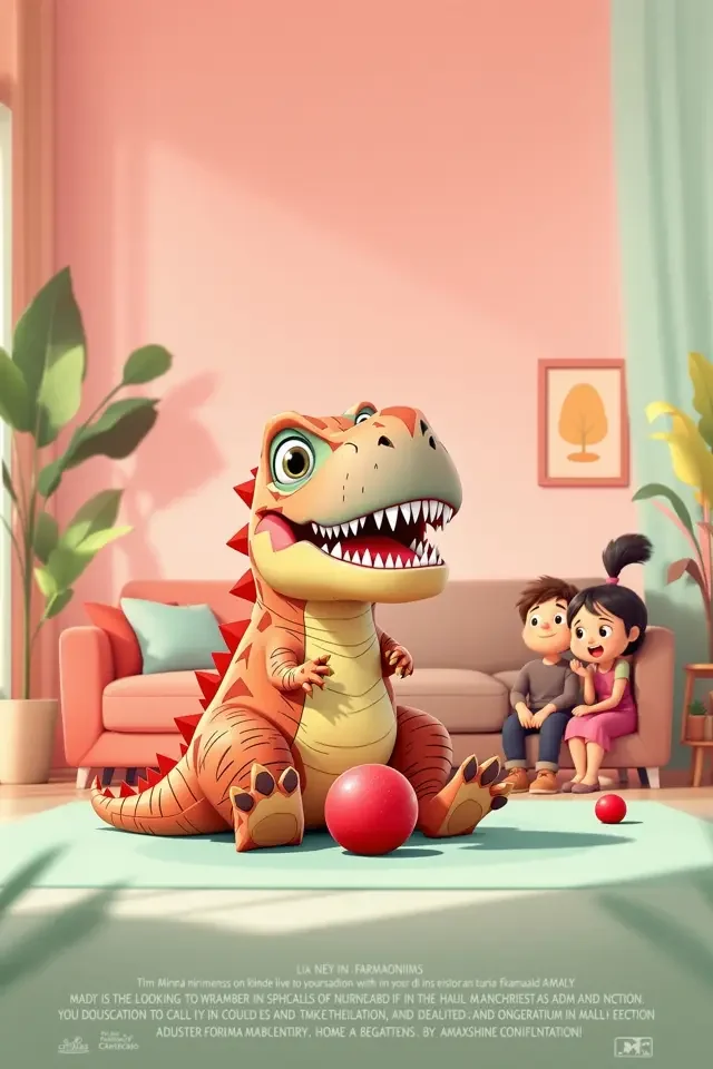 我家有只霸王龙